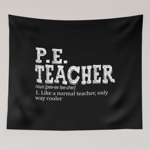 Item preview, P.E. Teacher Definition Funny Physical Education Teacher Tee designed and sold by enragedchild257.