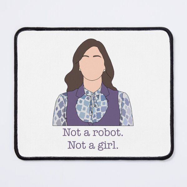 Item preview, Not a robot. Not a girl. designed and sold by DigitalRedesign.