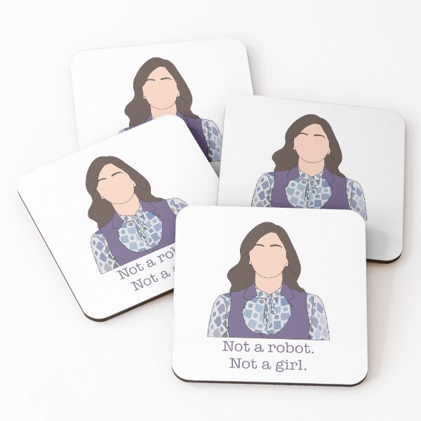 Item preview, Not a robot. Not a girl. designed and sold by DigitalRedesign.
