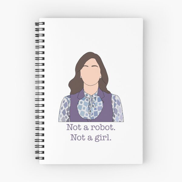 Item preview, Not a robot. Not a girl. designed and sold by DigitalRedesign.