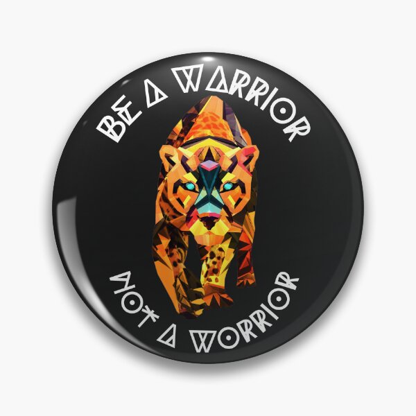 Item preview, Be a warrior not a worrier - an inspirational quote designed and sold by Best-Designers.
