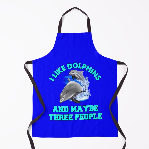 Item preview, Dolphin Design I Like Dolphins And Maybe Three People designed and sold by fantasticdesign.
