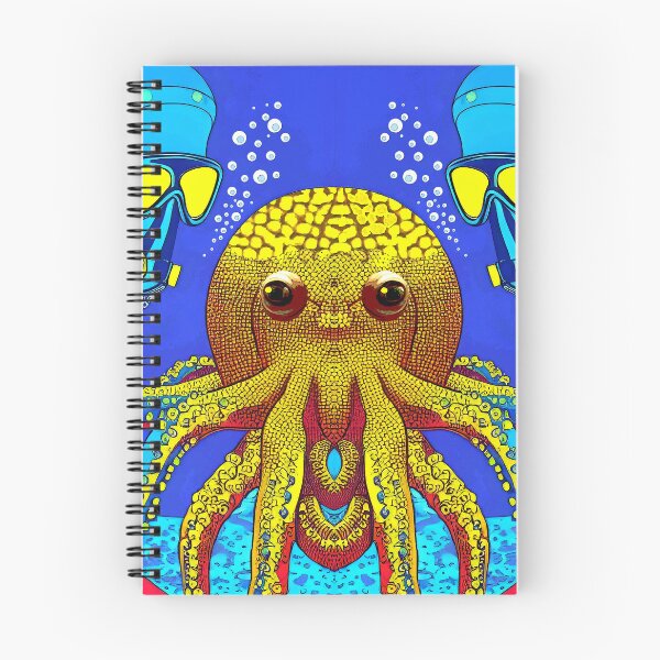 Item preview, Scuba divers and octopus. designed and sold by fishtower.