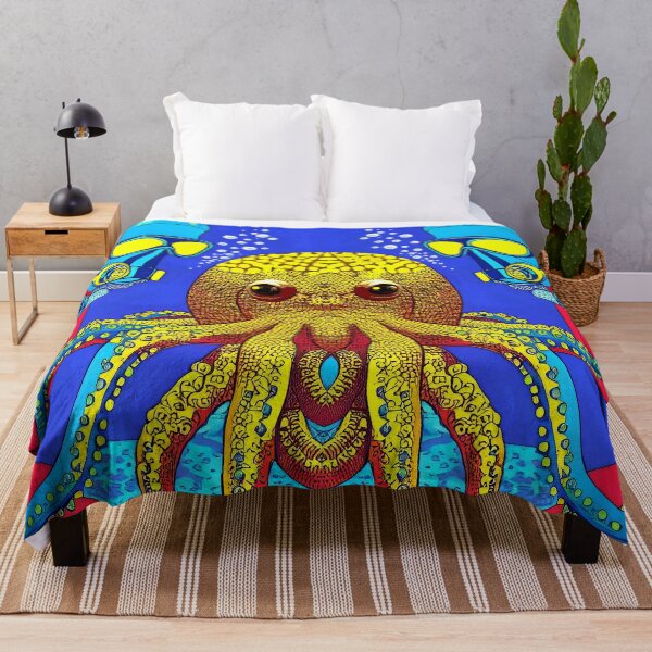 Item preview, Scuba divers and octopus. designed and sold by fishtower.
