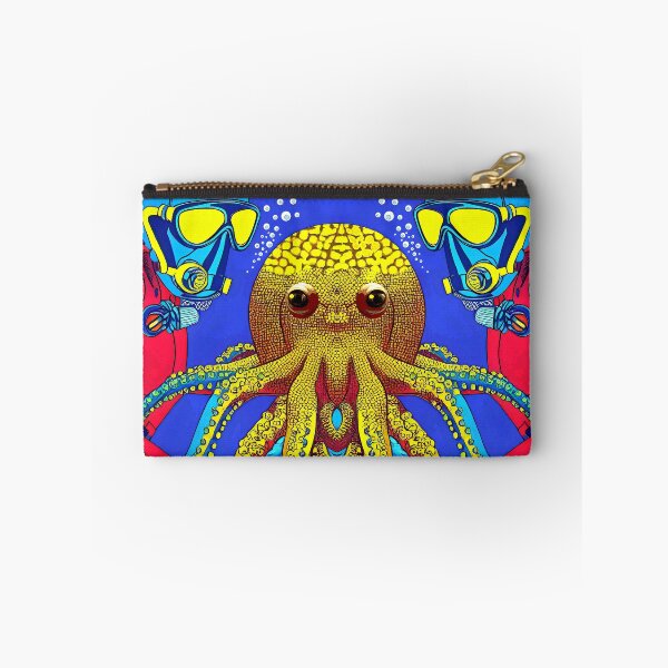 Item preview, Scuba divers and octopus. designed and sold by fishtower.