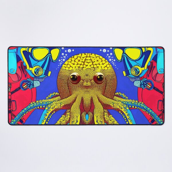 Item preview, Scuba divers and octopus. designed and sold by fishtower.