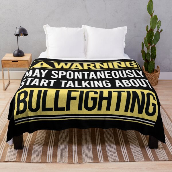Item preview, Warning About Bullfighting Bullfight Bullfighter designed and sold by WrightTrouble.