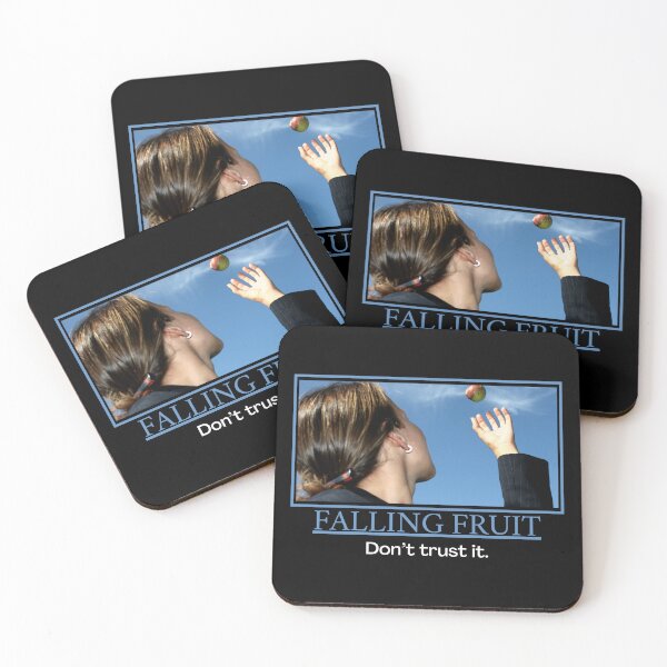 Item preview, Falling Fruit- Demotivational Poster designed and sold by DesignsByDaddy.