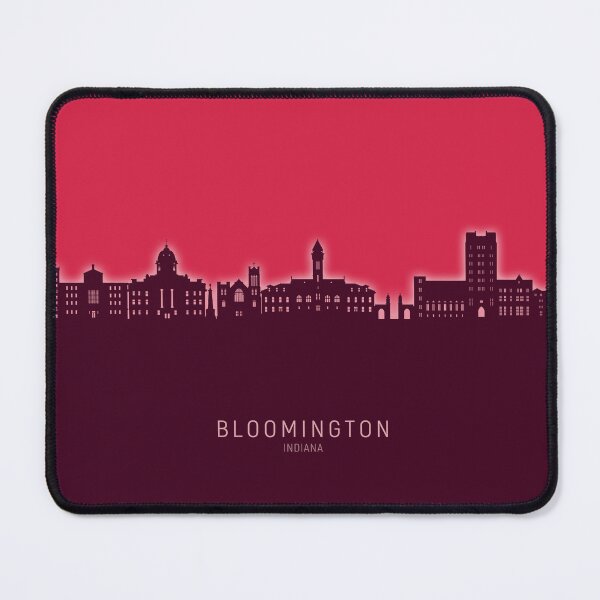 Item preview, Bloomington Indiana Skyline designed and sold by ArtPrints.