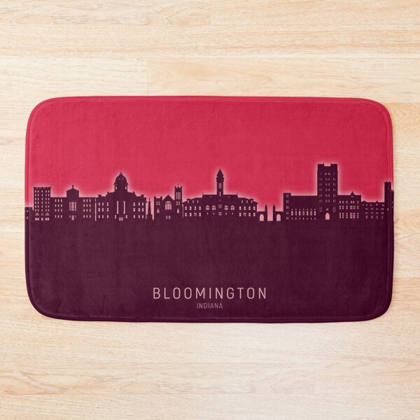 Item preview, Bloomington Indiana Skyline designed and sold by ArtPrints.