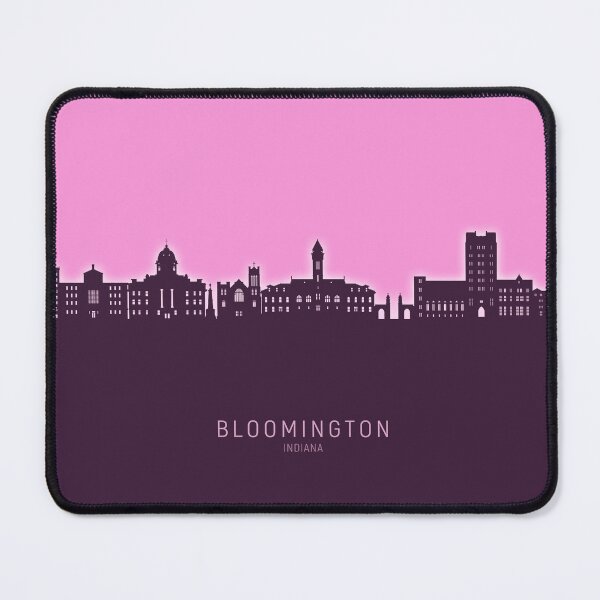 Item preview, Bloomington Indiana Skyline designed and sold by ArtPrints.