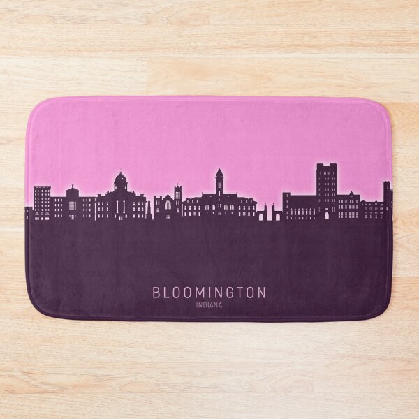 Item preview, Bloomington Indiana Skyline designed and sold by ArtPrints.