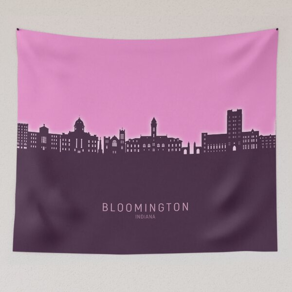 Item preview, Bloomington Indiana Skyline designed and sold by ArtPrints.