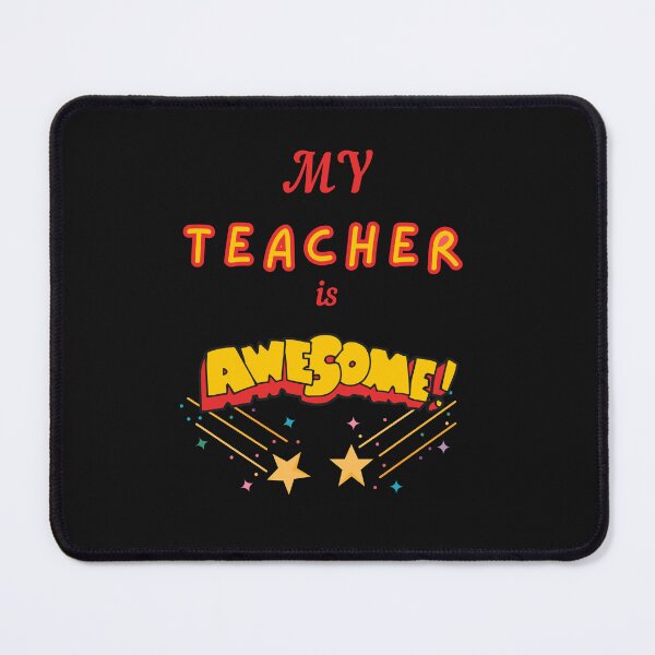 Item preview, Awesome teacher| cool teacher| super teacher designed and sold by Glitches 16.