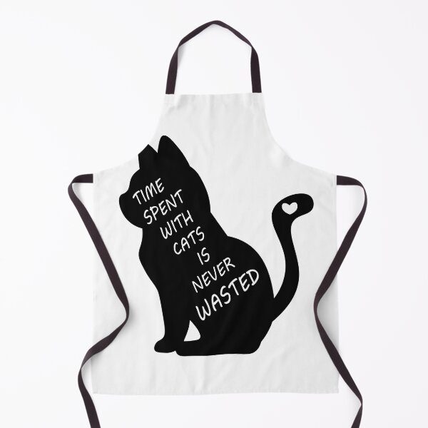 Item preview, TIME SPENT WITH CATS IS NEVER WASTED designed and sold by Saberfahid.