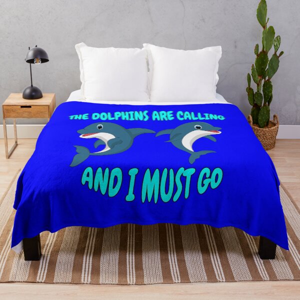 Item preview, Dolphin Design The Dolphins Are Calling And I Must Go designed and sold by fantasticdesign.