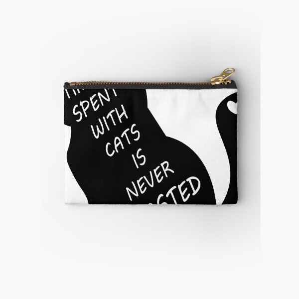 Item preview, TIME SPENT WITH CATS IS NEVER WASTED designed and sold by Saberfahid.