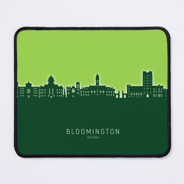 Item preview, Bloomington Indiana Skyline designed and sold by ArtPrints.