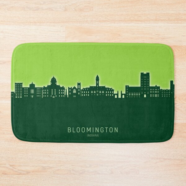 Item preview, Bloomington Indiana Skyline designed and sold by ArtPrints.