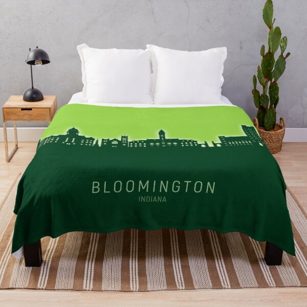 Item preview, Bloomington Indiana Skyline designed and sold by ArtPrints.