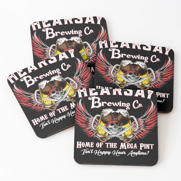 Item preview, That's Hearsay Brewing Co Mega Pint Isn't Happy Hour Anytime  designed and sold by JENNIFERRICHAR3.