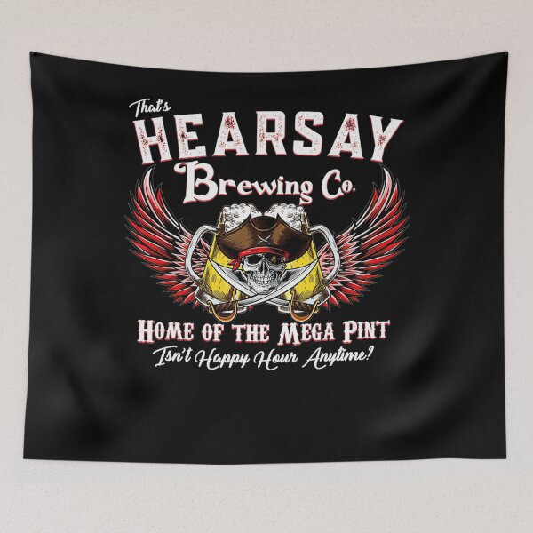 Item preview, That's Hearsay Brewing Co Mega Pint Isn't Happy Hour Anytime  designed and sold by JENNIFERRICHAR3.
