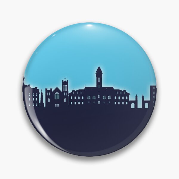 Artikelvorschau, Bloomington Indiana Skyline entworfen und verkauft von ArtPrints.