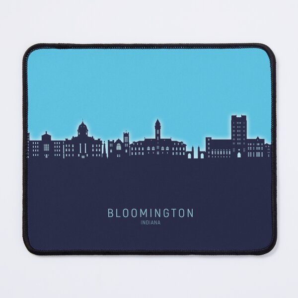 Item preview, Bloomington Indiana Skyline designed and sold by ArtPrints.