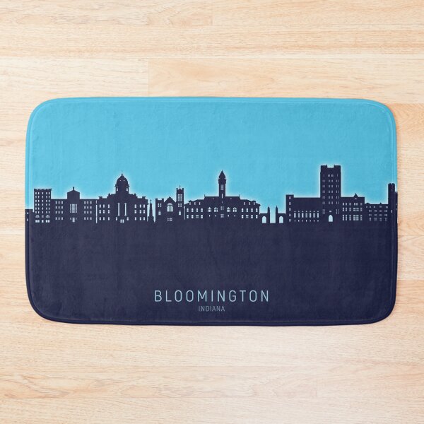 Item preview, Bloomington Indiana Skyline designed and sold by ArtPrints.