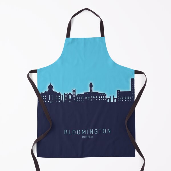 Item preview, Bloomington Indiana Skyline designed and sold by ArtPrints.