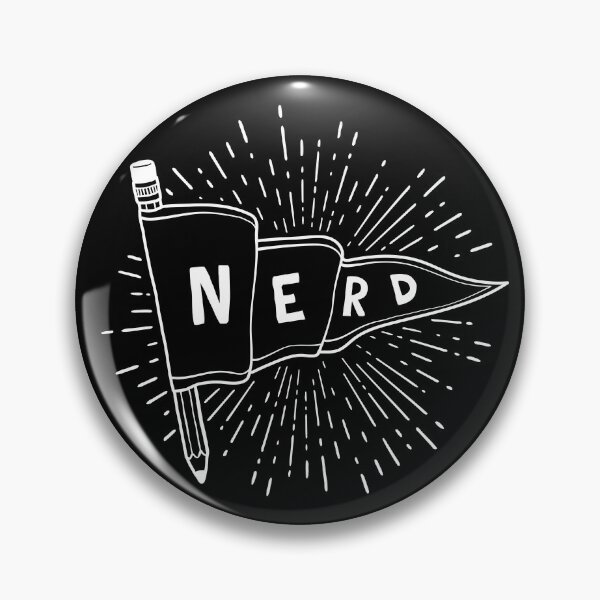 Item preview, Nerd and Proud - Pencil Flag Banner Pennant for artists, animators, illustrators, and designers designed and sold by thedesigngarden.