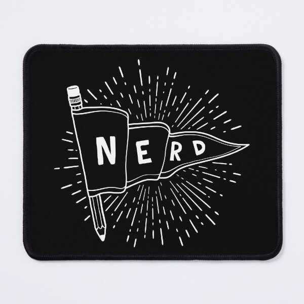 Item preview, Nerd and Proud - Pencil Flag Banner Pennant for artists, animators, illustrators, and designers designed and sold by thedesigngarden.