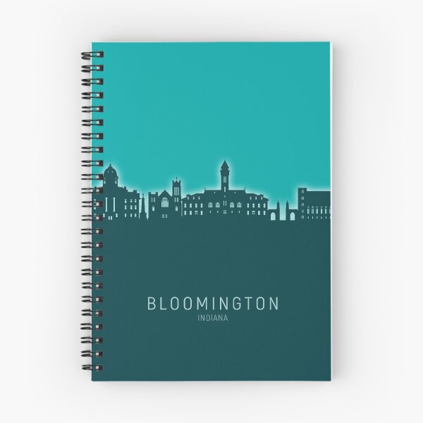 Item preview, Bloomington Indiana Skyline designed and sold by ArtPrints.