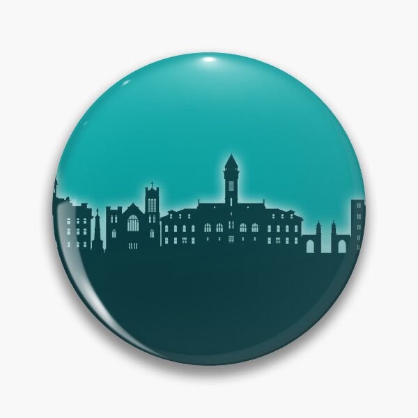 Item preview, Bloomington Indiana Skyline designed and sold by ArtPrints.