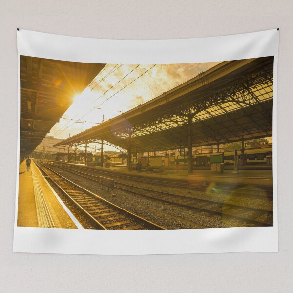 Item preview, Railroad Station with Sunlight designed and sold by Mats Silvan.