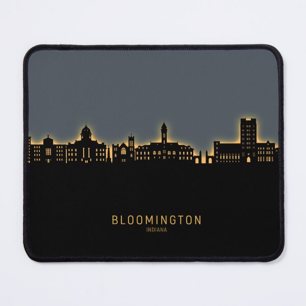 Item preview, Bloomington Indiana Skyline designed and sold by ArtPrints.