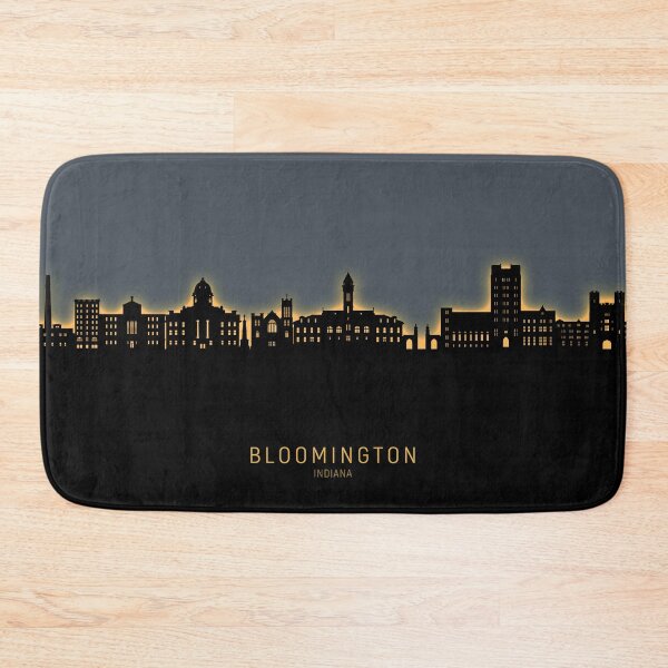 Item preview, Bloomington Indiana Skyline designed and sold by ArtPrints.