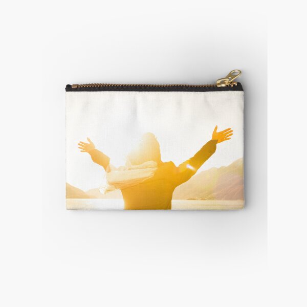Item preview, Woman with Arms Outstretched Against Sunlight designed and sold by Mats Silvan.