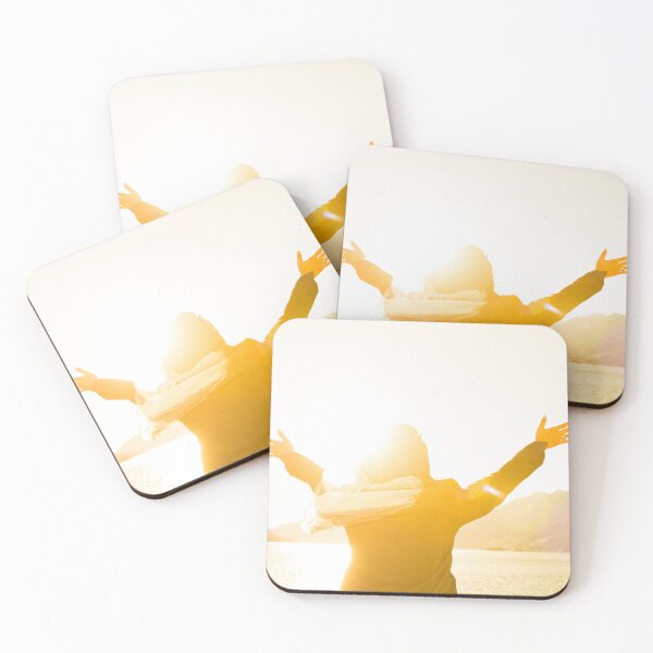 Item preview, Woman with Arms Outstretched Against Sunlight designed and sold by Mats Silvan.