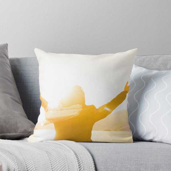 Item preview, Woman with Arms Outstretched Against Sunlight designed and sold by Mats Silvan.