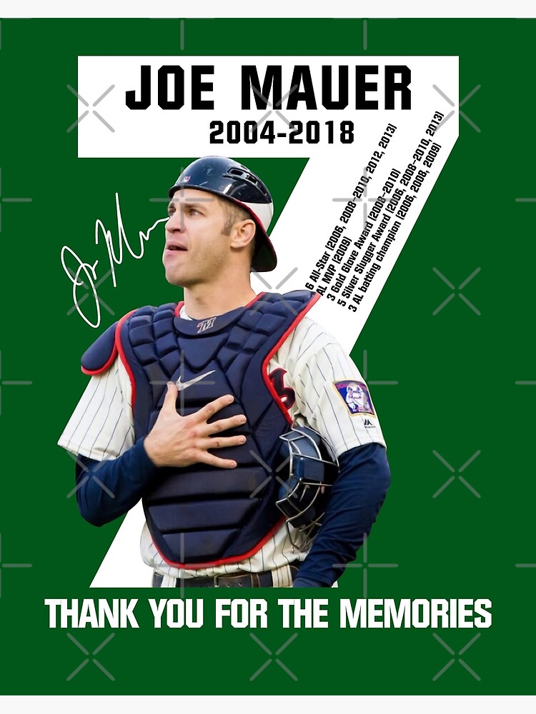 Joe Mauer Thank You For The Memories Logo Cheap Tee Logo Love Art