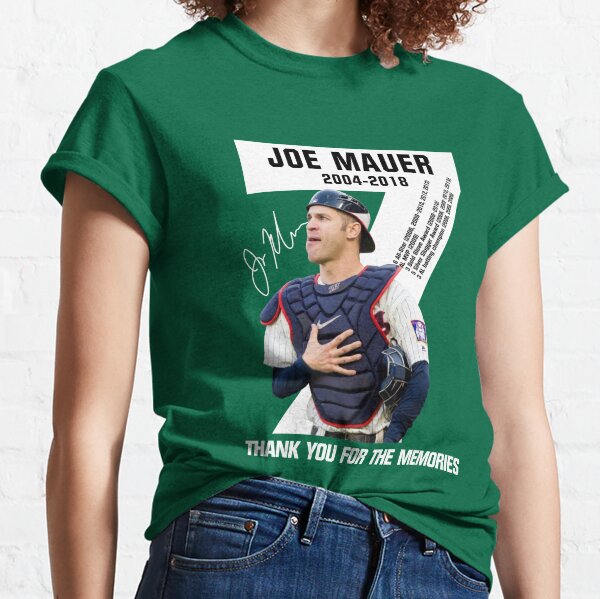 Joe Mauer Thank You For The Memories Logo Cheap Tee Logo Love Art