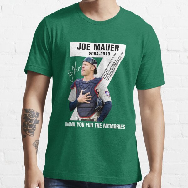 Joe Mauer Thank You For The Memories Logo Cheap Tee Logo Love Art