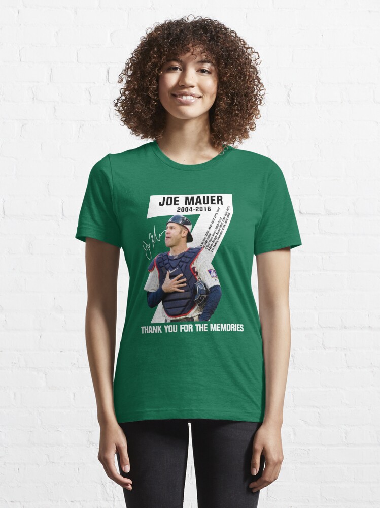 Joe Mauer Thank You For The Memories Logo Cheap Tee Logo Love Art Tee 80S  Gift Ideas Essential T-Shirt for Sale by wellesneedle