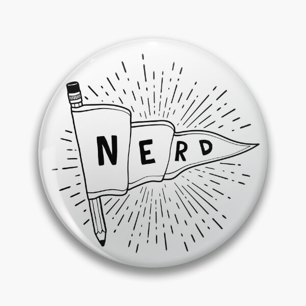 Item preview, Nerd and Proud - Pencil Flag Banner Pennant for artists, animators, illustrators, and designers designed and sold by thedesigngarden.