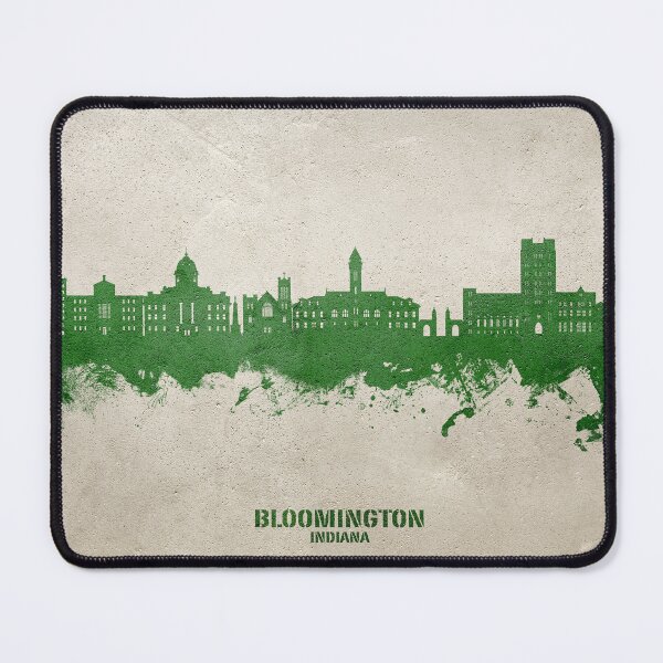 Item preview, Bloomington Indiana Skyline designed and sold by ArtPrints.