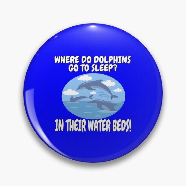Item preview, Dolphin Design Where Do Dolphins Go To Sleep? In Their Water Beds! designed and sold by fantasticdesign.