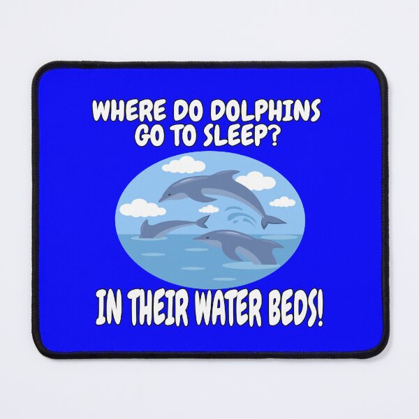 Item preview, Dolphin Design Where Do Dolphins Go To Sleep? In Their Water Beds! designed and sold by fantasticdesign.