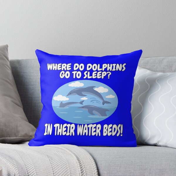 Item preview, Dolphin Design Where Do Dolphins Go To Sleep? In Their Water Beds! designed and sold by fantasticdesign.