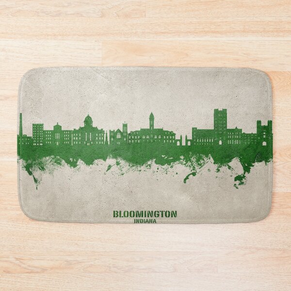 Item preview, Bloomington Indiana Skyline designed and sold by ArtPrints.